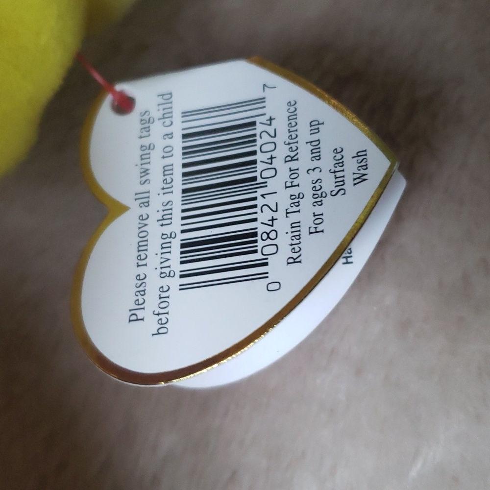 Quackers Buddy & Beanie Set 🦆Ty Plush Yellow Ducks🦆 Gift Toy Collectible, NWT - Picture 12 of 17